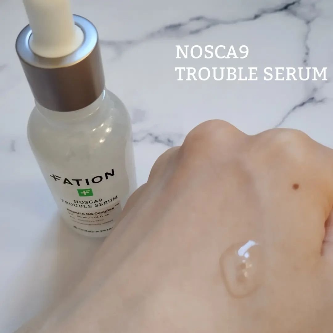 ノスカナイン トラブル セラム/FATION/美容液を使ったクチコミ（3枚目）