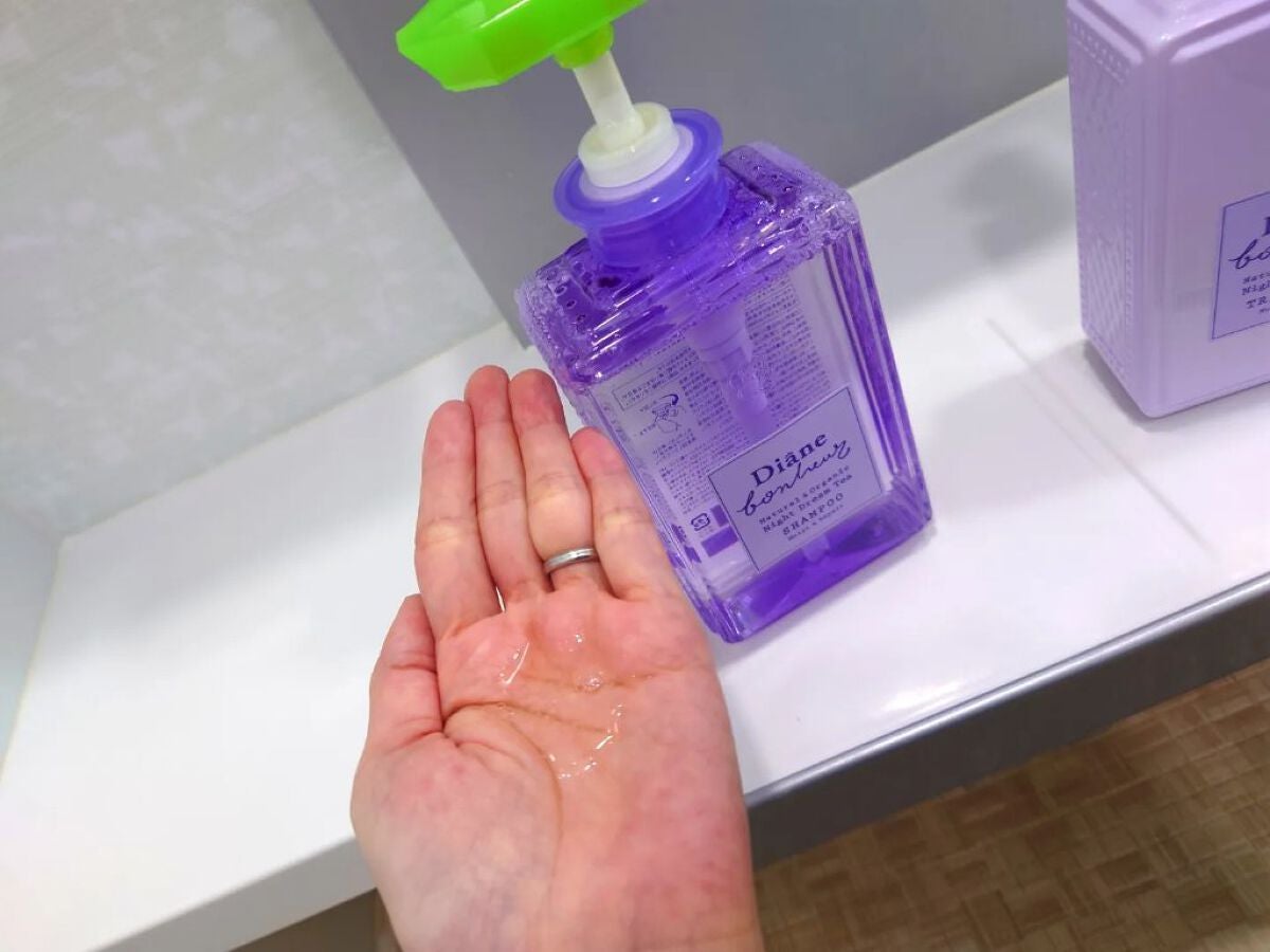 ダイアンボヌール モイスト&リペア シャンプー/トリートメント ナイトドリームティーの香り/ダイアン/市販シャンプーを使ったクチコミ(2枚目)