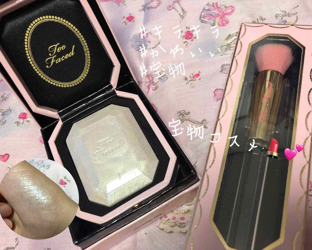 ダイヤモンドライト マルチユース ハイライター/Too Faced/パウダーハイライトを使ったクチコミ(1枚目)