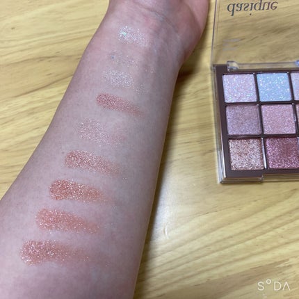 シャドウパレット/dasique/アイシャドウパレットを使ったクチコミ(4枚目)