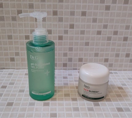 弱酸性クレンジングジェルフォーム/Dr.G/その他洗顔料を使ったクチコミ(1枚目)