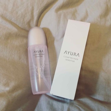 #拭き取り化粧水
#AYURA
#アユーラクリアリファイナーセンシティブ

¥4620
200ml

かなりさらっとしたテクスチャー
アルコールフリーだから
敏感肌にはいいかも

スキンケアに真剣に