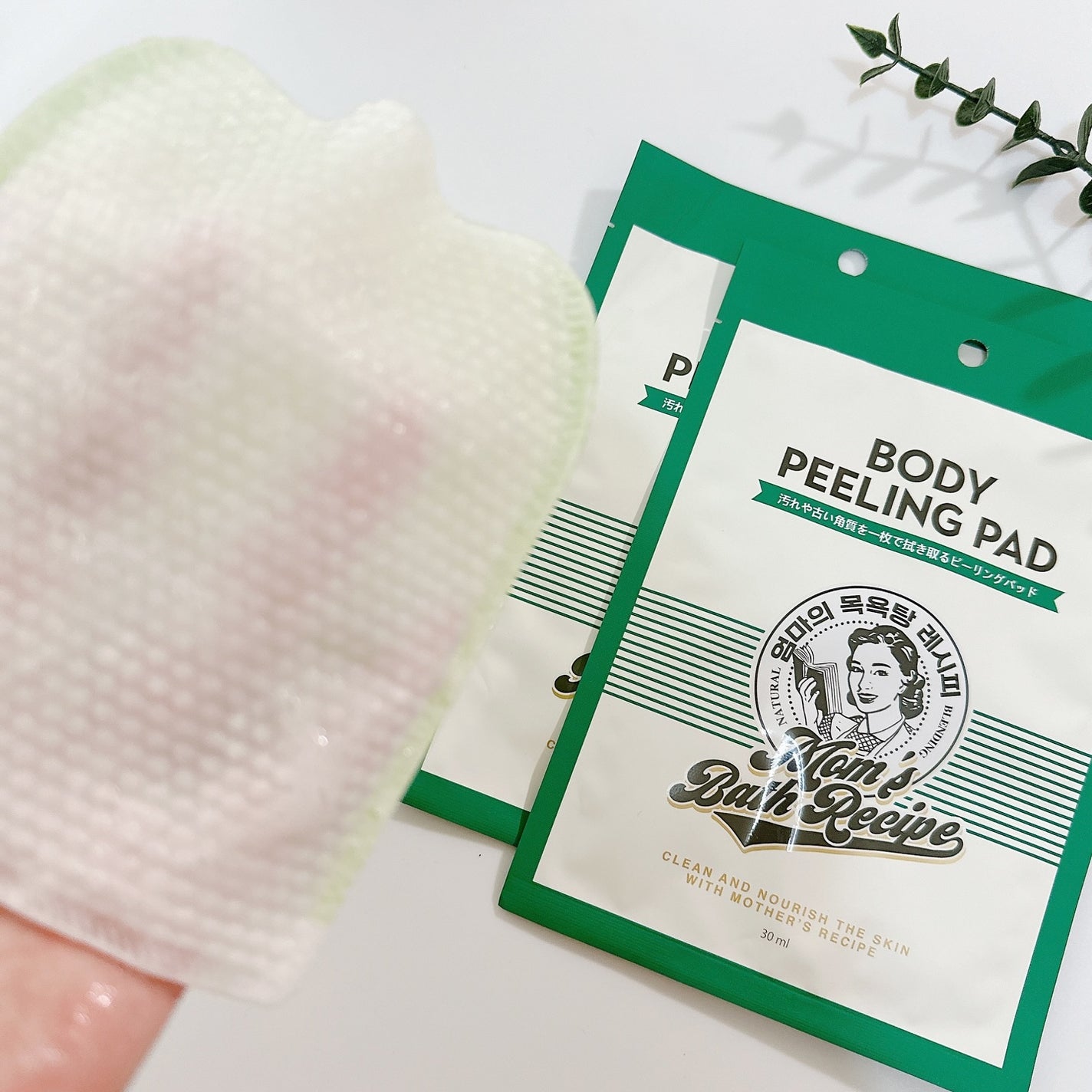 ボディピーリングパッド/Mom’s Bath Recipe/ピーリングを使ったクチコミ(4枚目)