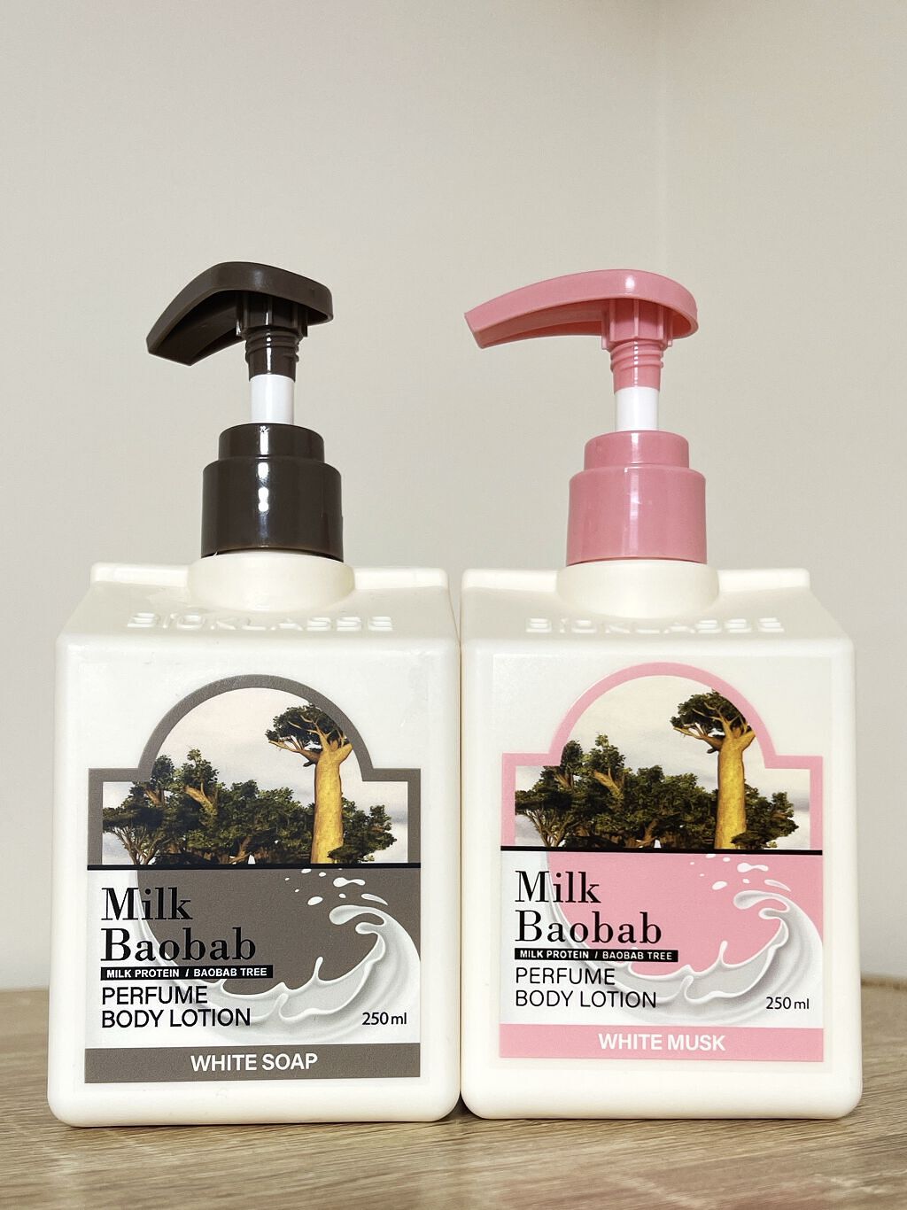 ミルクバオバブ パフュームボディローション ホワイトムスク/ミルクバオバブ/ボディローションを使ったクチコミ（1枚目）