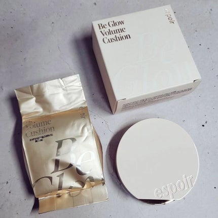 エスポア ビーグロー ボリュームクッション/espoir/クッションファンデーションを使ったクチコミ(2枚目)