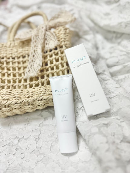 トーンアップUVプロテクター/PLUEST/日焼け止めクリームを使ったクチコミ(1枚目)