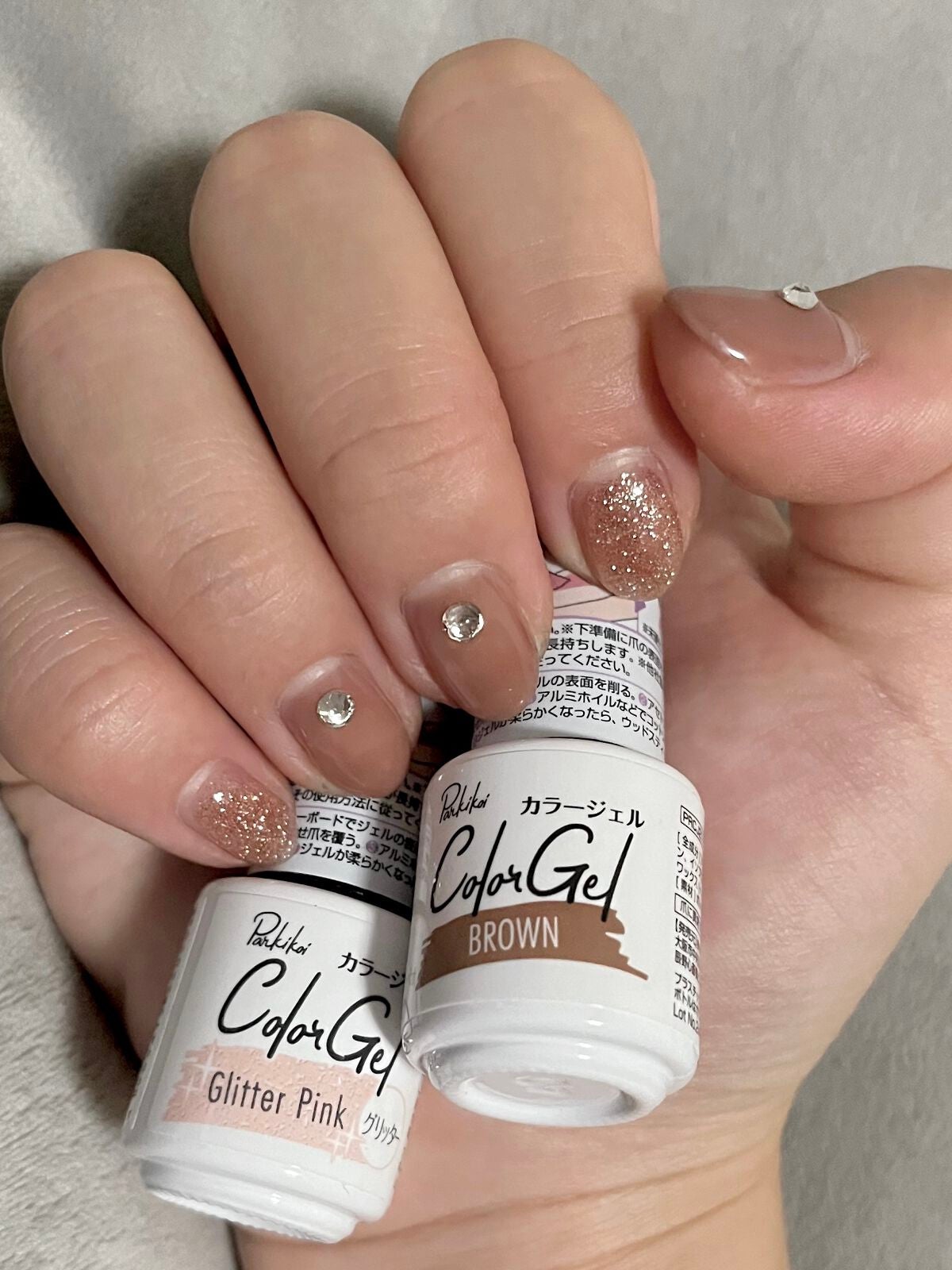 パル カラージェル/キャンドゥ/ジェルネイルを使ったクチコミ(1枚目)