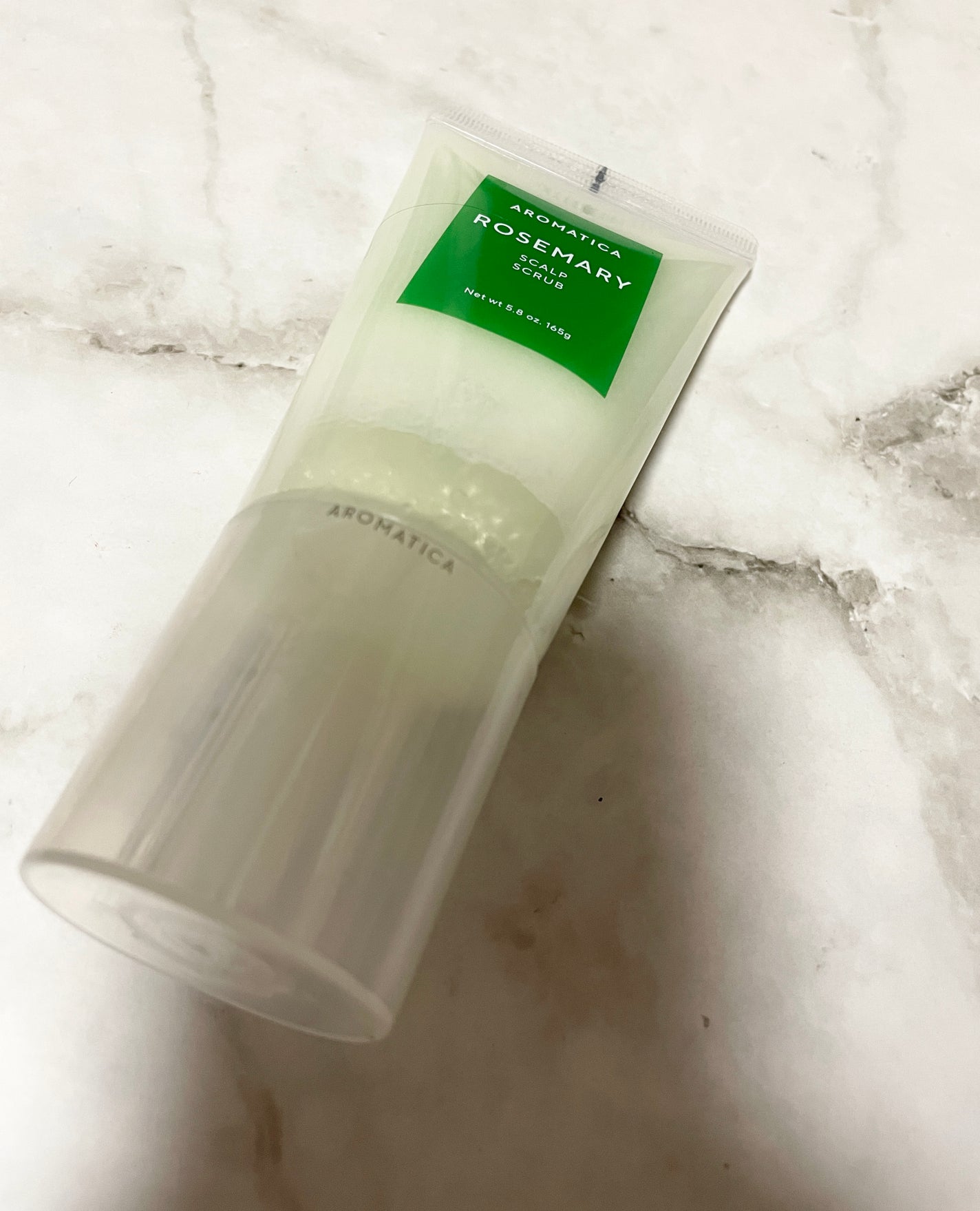 ローズマリー スカルプ スクラブ/AROMATICA/ヘッドスクラブを使ったクチコミ(1枚目)