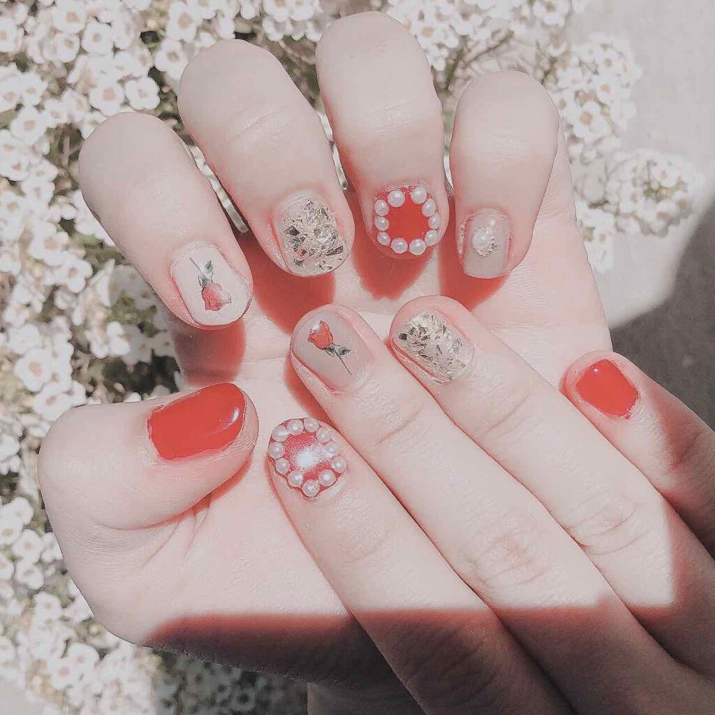 カラフルネイルズ/キャンメイク/マニキュアを使ったクチコミ(4枚目)