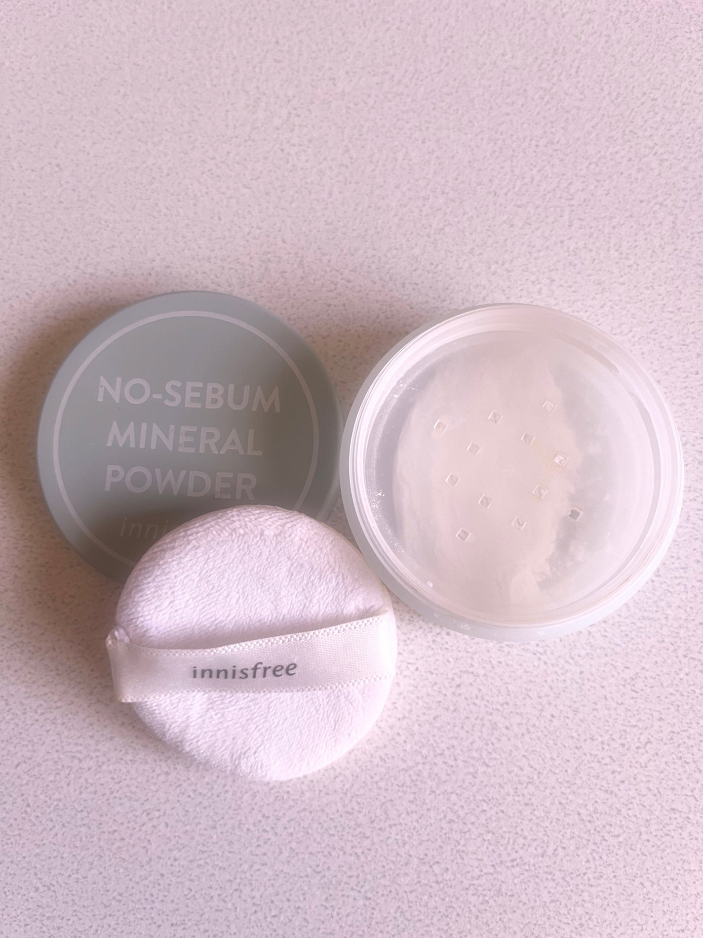 ノーセバム ミネラルパウダー N/innisfree/ルースパウダーを使ったクチコミ(2枚目)