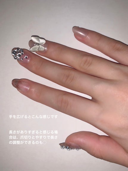 1秒ネイルマジックプレス/DASHINGDIVA MAGICPRESS/ネイルチップ・パーツを使ったクチコミ(4枚目)