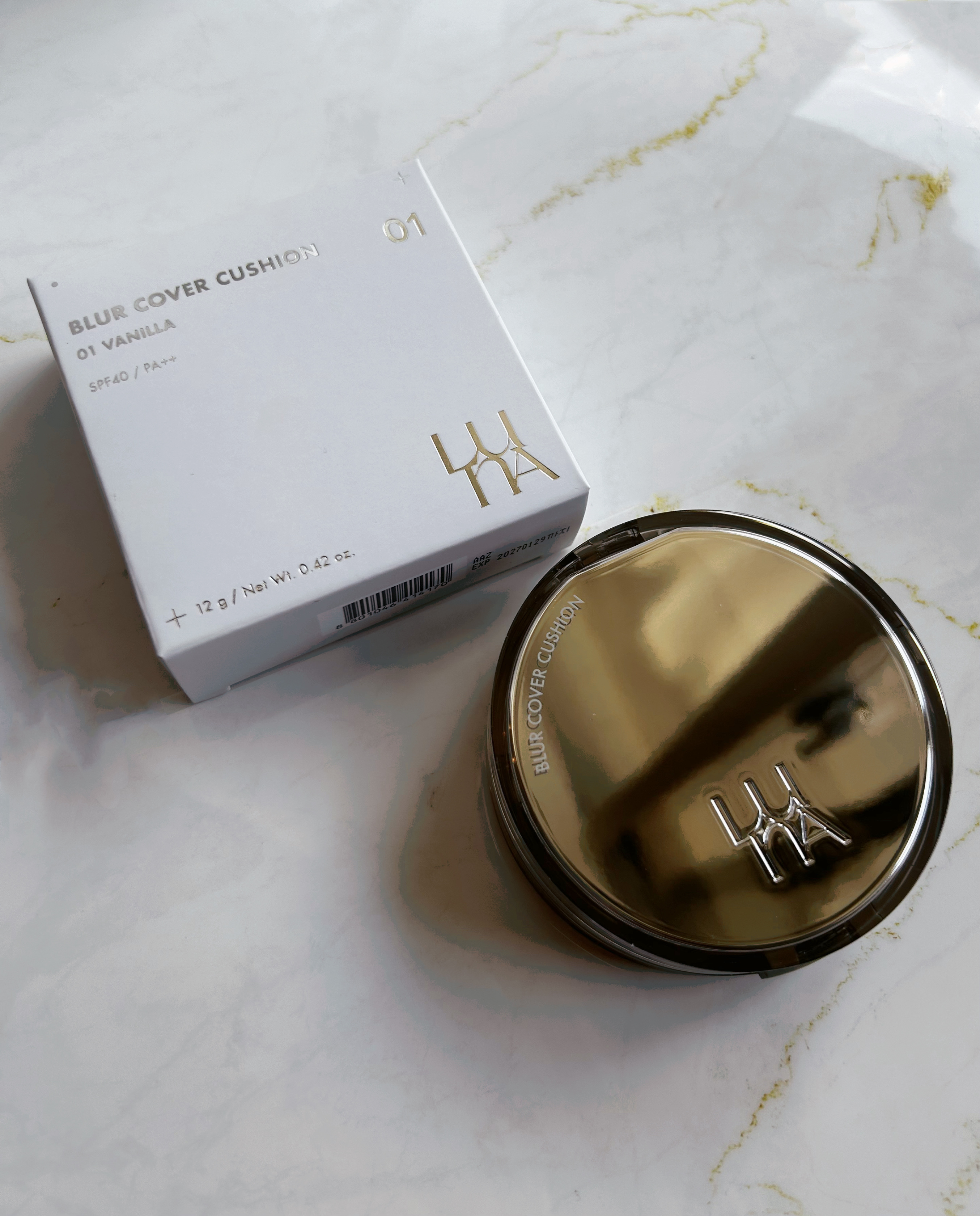 ブラーカバークッション/LUNA/クッションファンデーションを使ったクチコミ（2枚目）