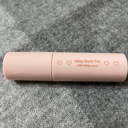 アンドバイロムアンド グラッシーボムティント/&nd by rom&nd/リップティントを使ったクチコミ(4枚目)