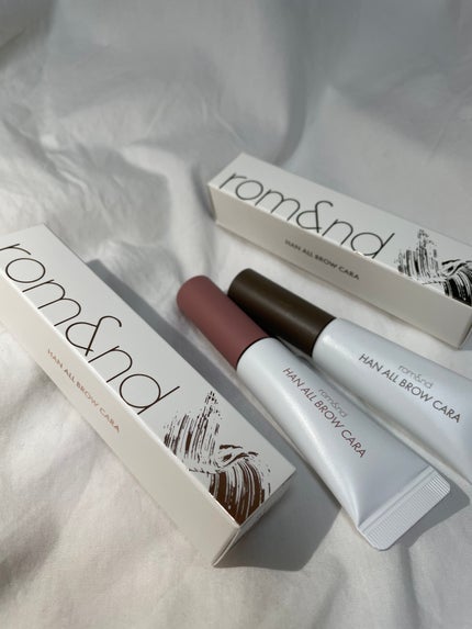 ハンオールブロウカラ/rom&nd/眉マスカラを使ったクチコミ(1枚目)