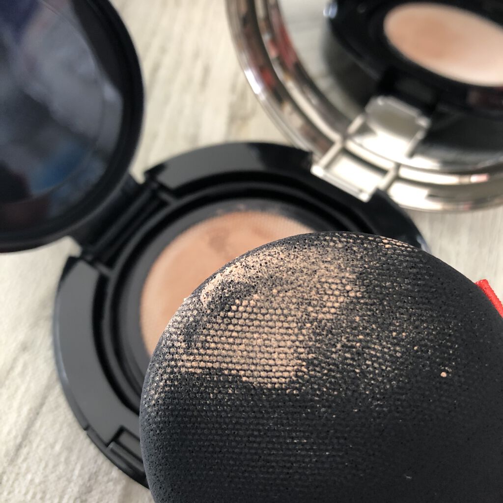 ドラマティックジェリーコンパクト 01 明るめ〜やや明るめの色/マキアージュ/クッションファンデーションを使ったクチコミ（3枚目）