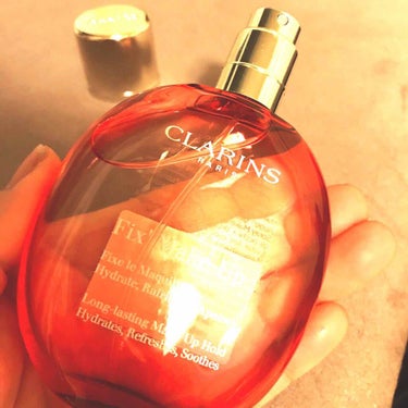 フィックス メイクアップ/CLARINS/ミスト状化粧水を使ったクチコミ（1枚目）