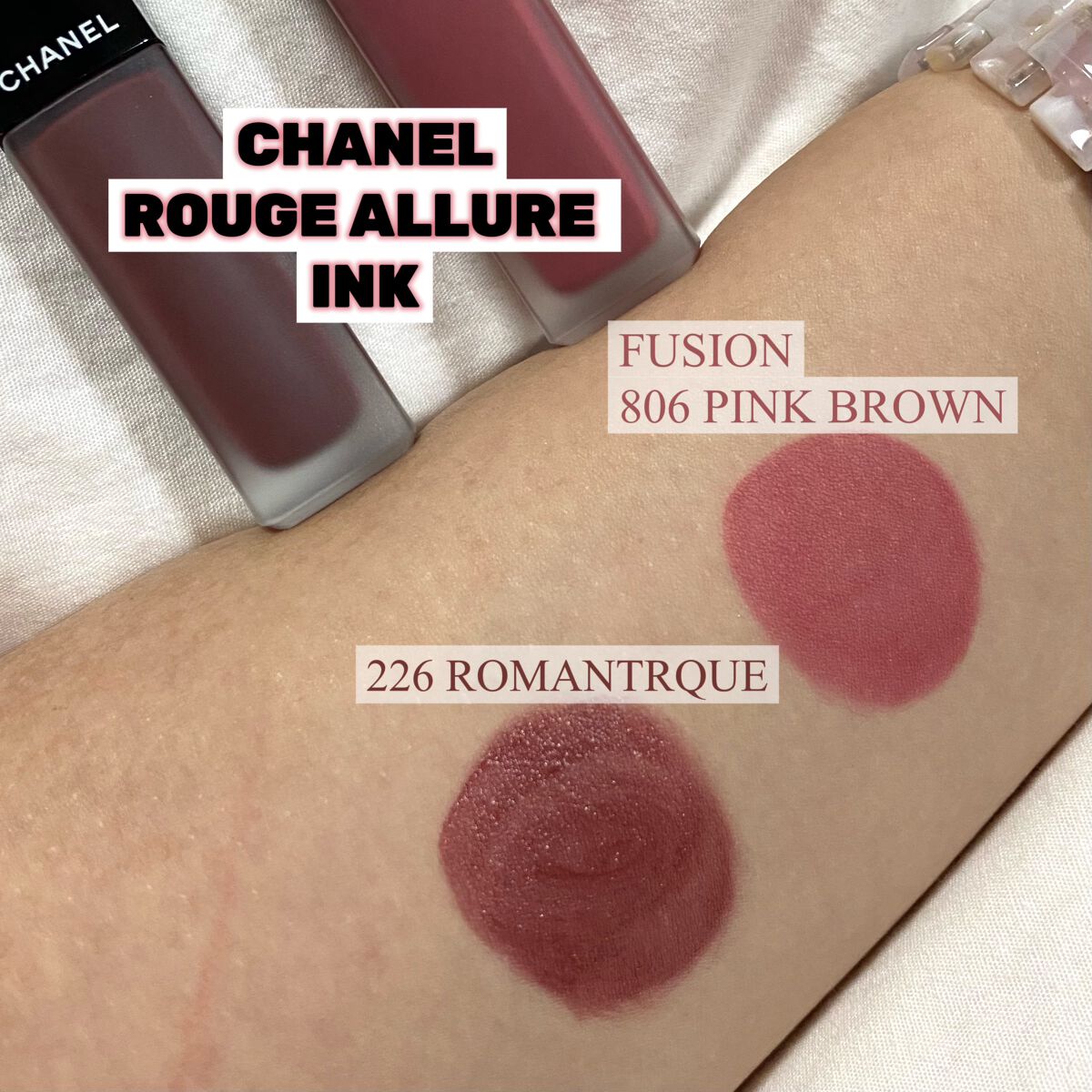 ルージュ アリュール インク フュージョン/CHANEL/口紅を使ったクチコミ（1枚目）