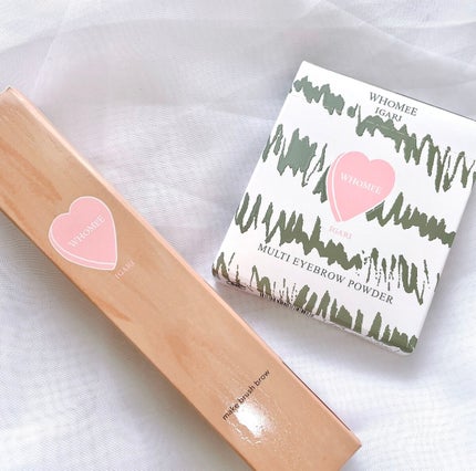 フーミー マルチアイブロウパウダー/WHOMEE/パウダーアイブロウを使ったクチコミ(8枚目)