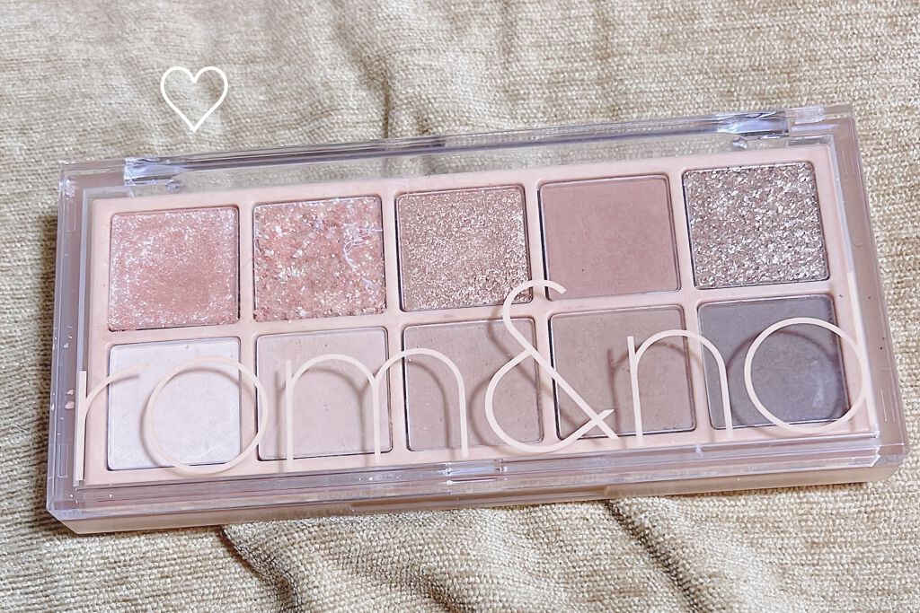 ベターザンパレット/rom&nd/アイシャドウパレットを使ったクチコミ（1枚目）