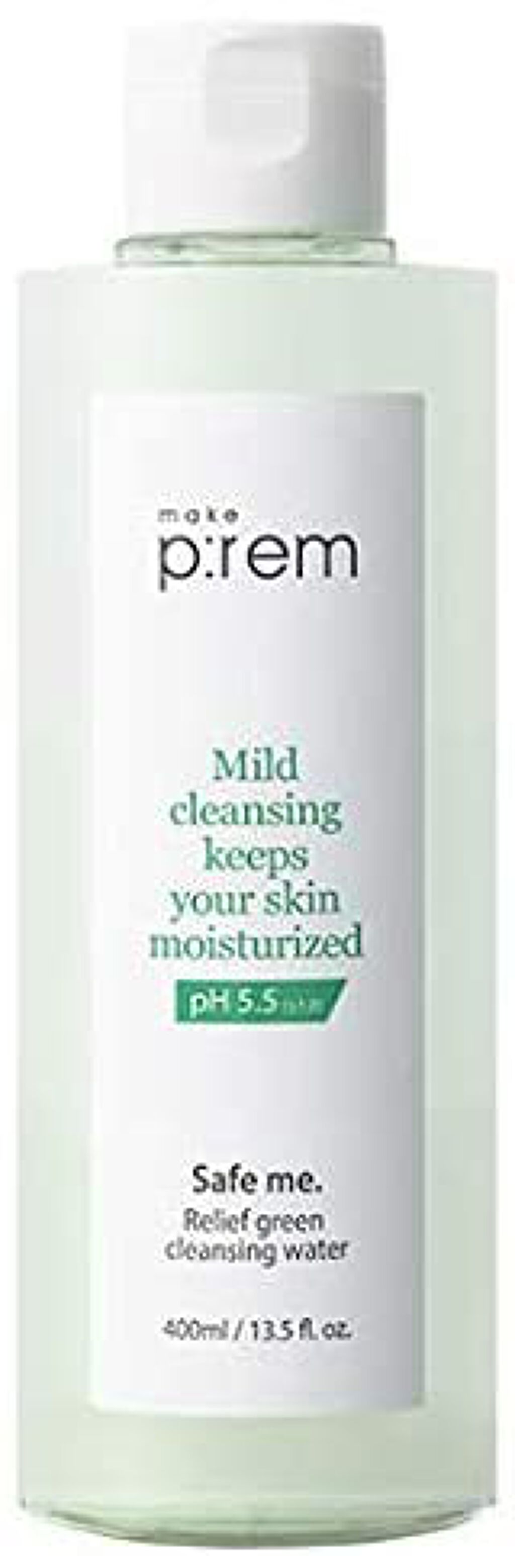 make prem セイフミー リリーフグリーンクレンジングウォーター