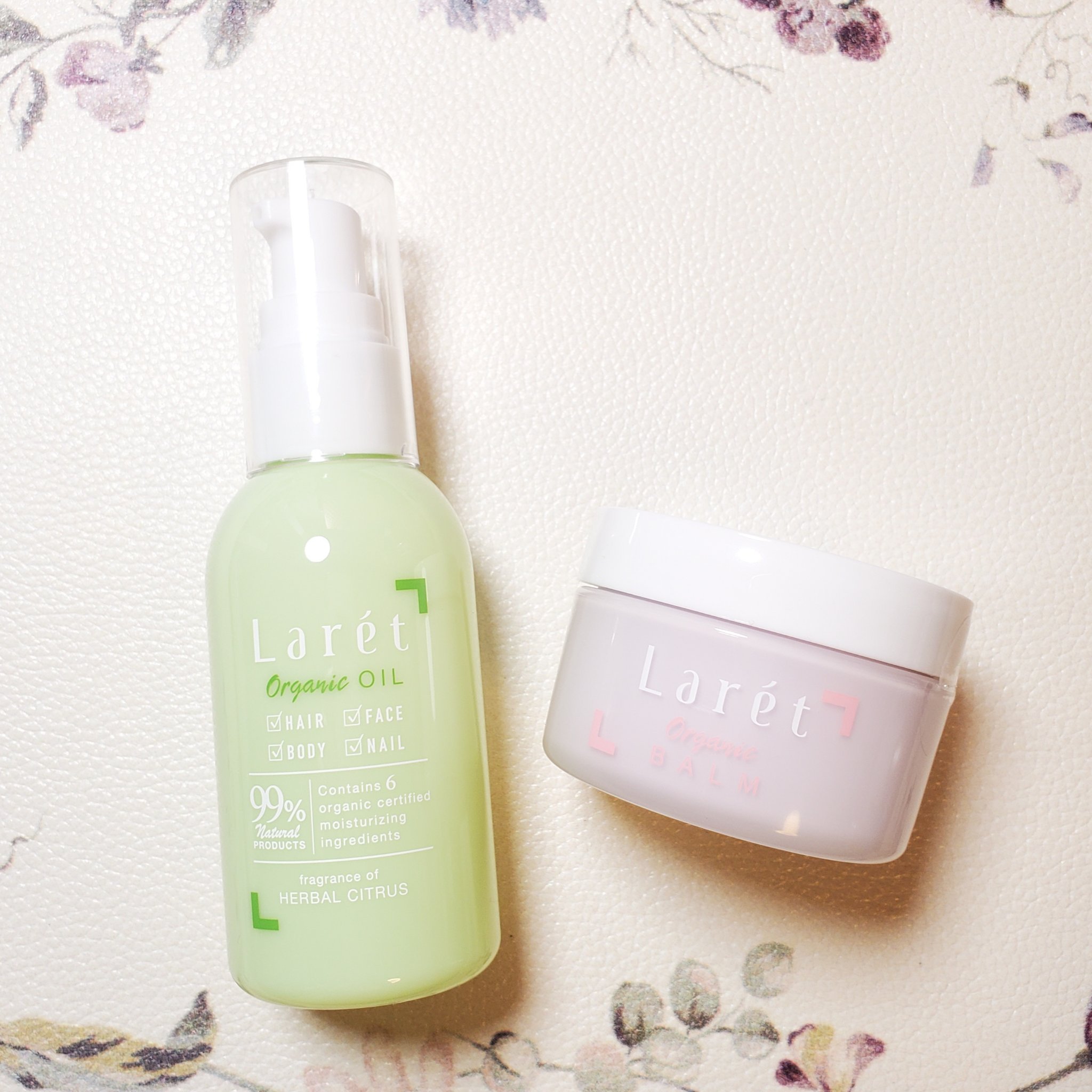 オーガニックバーム/Laret/ヘアバームを使ったクチコミ（1枚目）