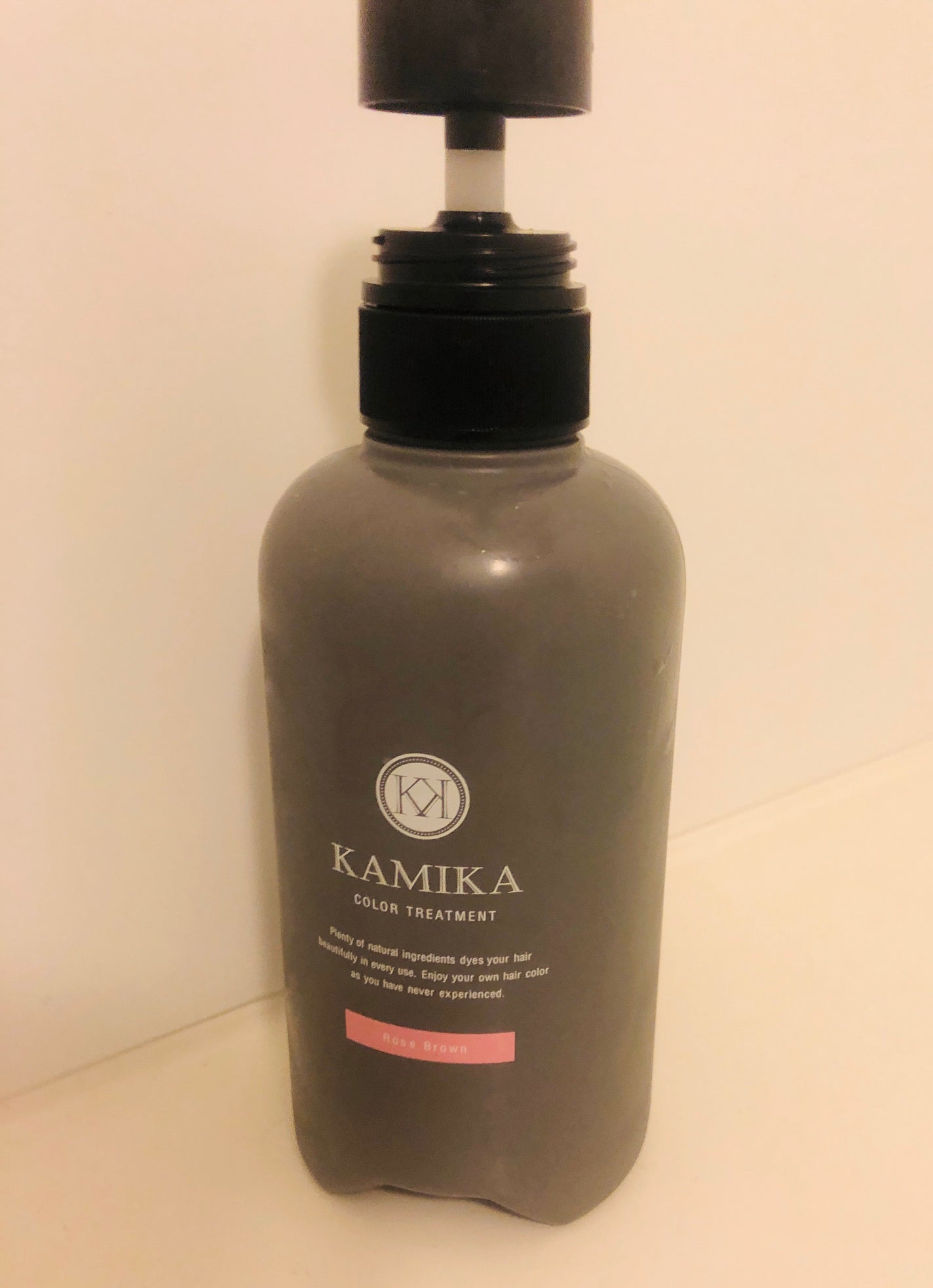 KAMIKA カラートリートメント 試してみた】KAMIKA白髪染めカラートリートメント KAMIKAの