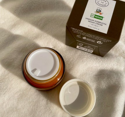 ビネガー コンブチャヴィーガン クリーム/JUICE TO CLEANSE/フェイスクリームを使ったクチコミ(2枚目)