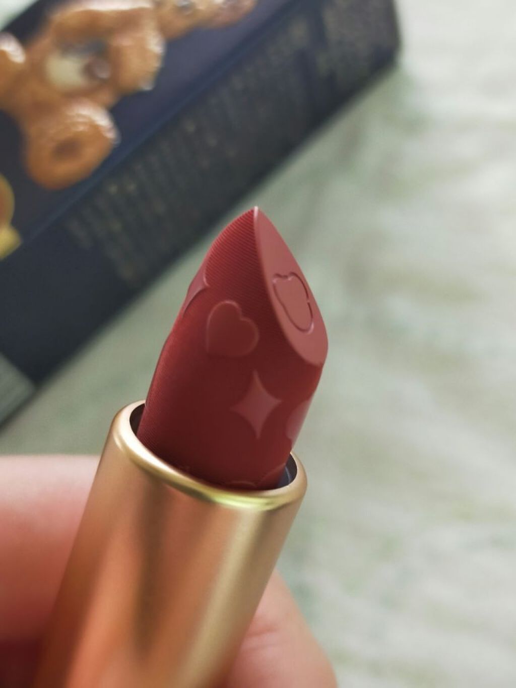 Love Bear マットリップスティック/FlowerKnows/口紅を使ったクチコミ（2枚目）