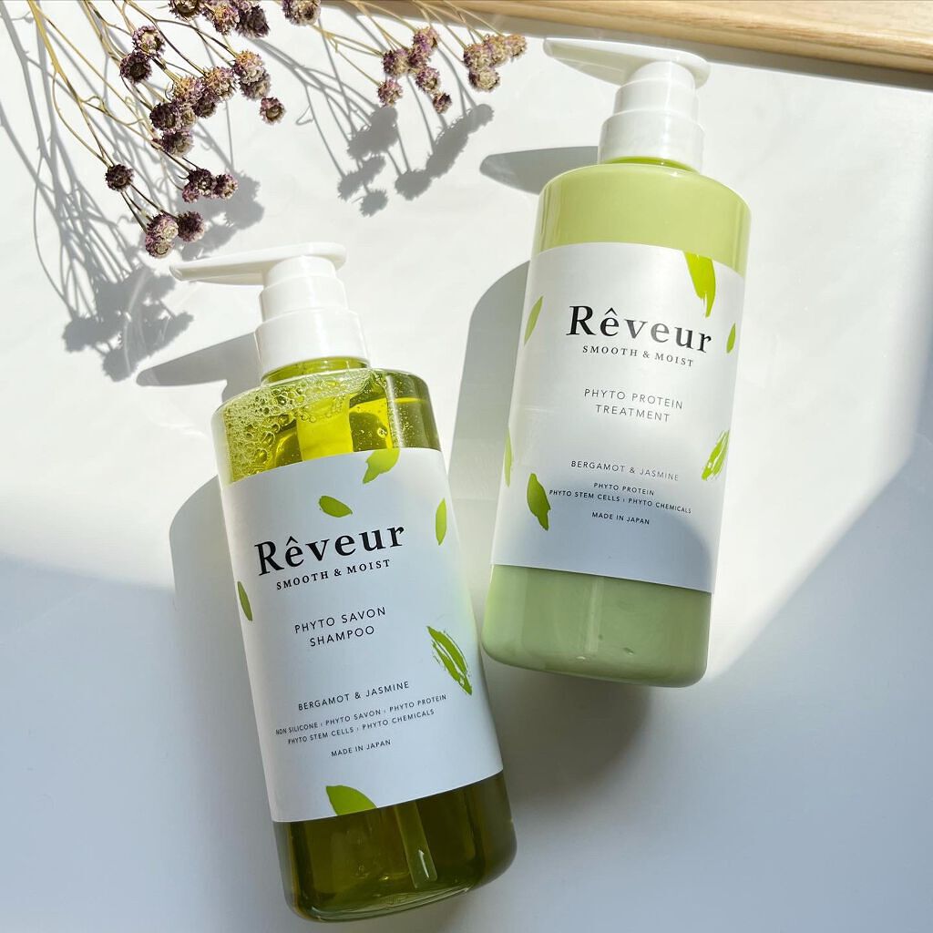 レヴール スムース＆モイスト シャンプー／トリートメント シャンプー/Reveur(レヴール)/市販シャンプーを使ったクチコミ（2枚目）