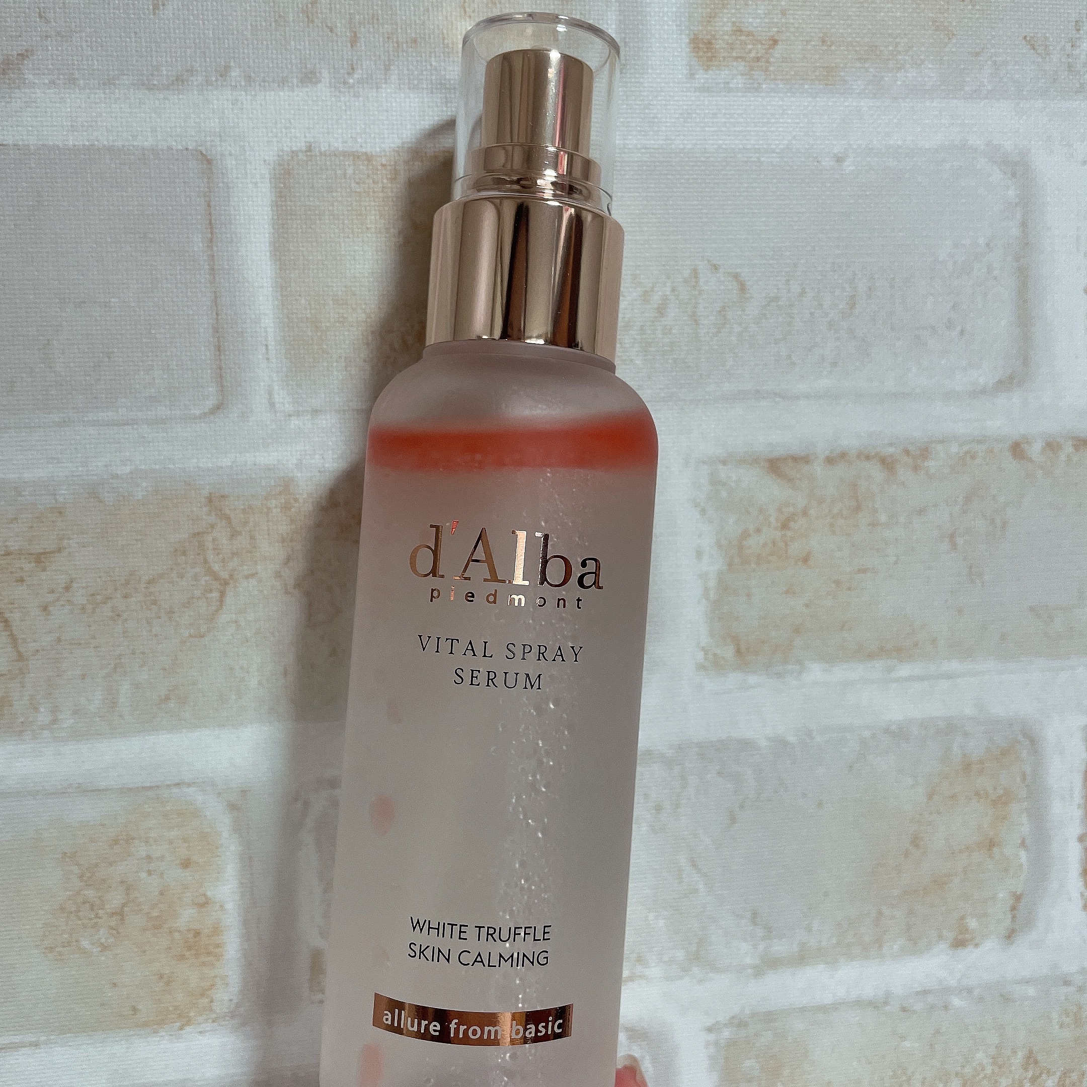ダルバ ホワイトトリュフバイタルスプレーセラム/ダルバ/ミスト状化粧水を使ったクチコミ（1枚目）