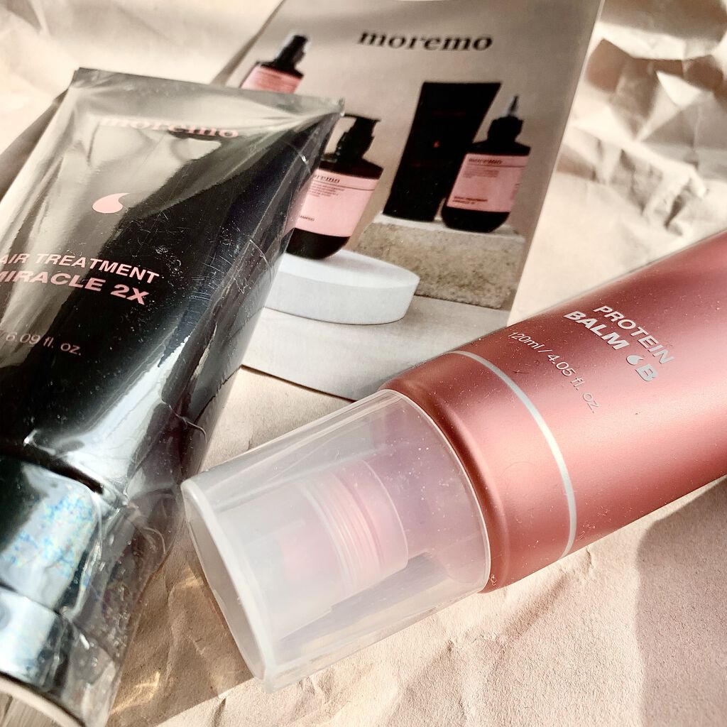 プロテインバーム B/moremo/アウトバストリートメントを使ったクチコミ（2枚目）