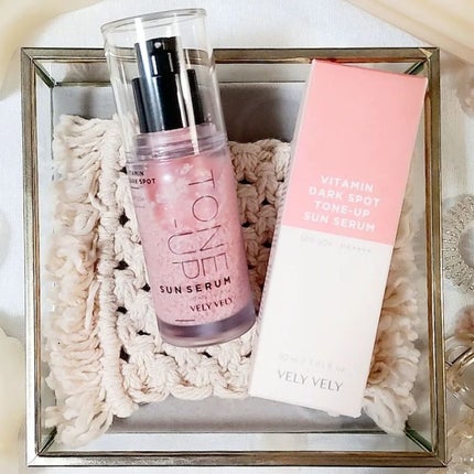 ビタミントーンアップサンセラム/VELY VELY/日焼け止めローションを使ったクチコミ(7枚目)