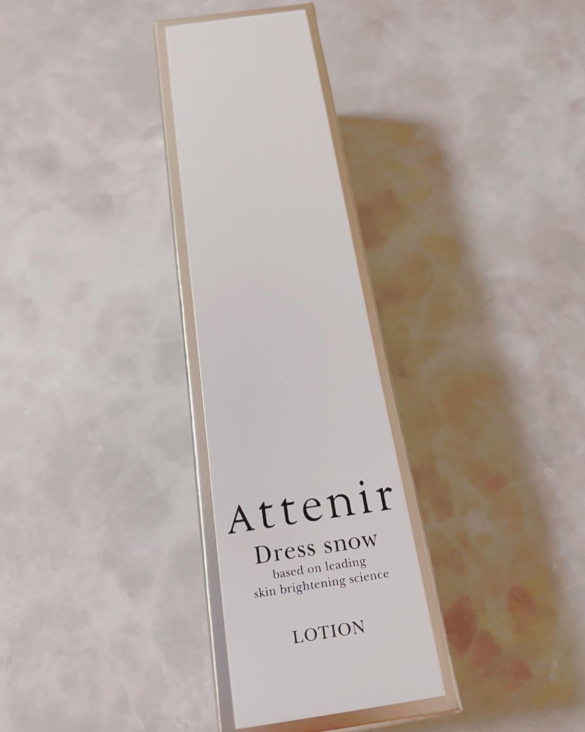 ドレススノー ローション【医薬部外品】 /アテニア/化粧水を使ったクチコミ(4枚目)