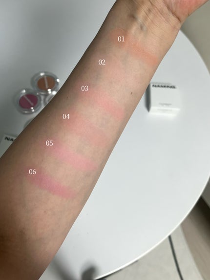 ネーミング フラッフィーパウダーブラッシュ/NAMING./パウダーチークを使ったクチコミ(6枚目)