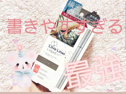 ラブ・ライナー リキッドアイライナーR3/ラブ・ライナー/リキッドアイライナーを使ったクチコミ(2枚目)