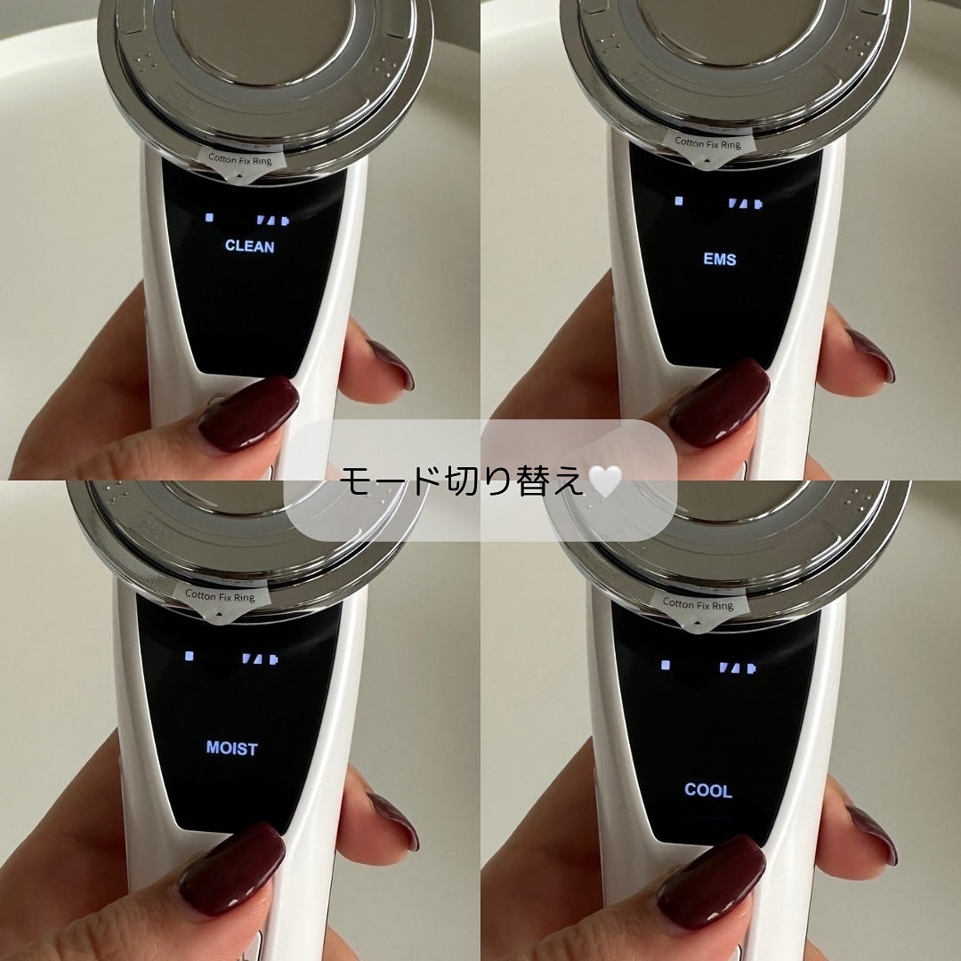 多機能温冷美顔器/ANLAN/美顔器・マッサージを使ったクチコミ(4枚目)