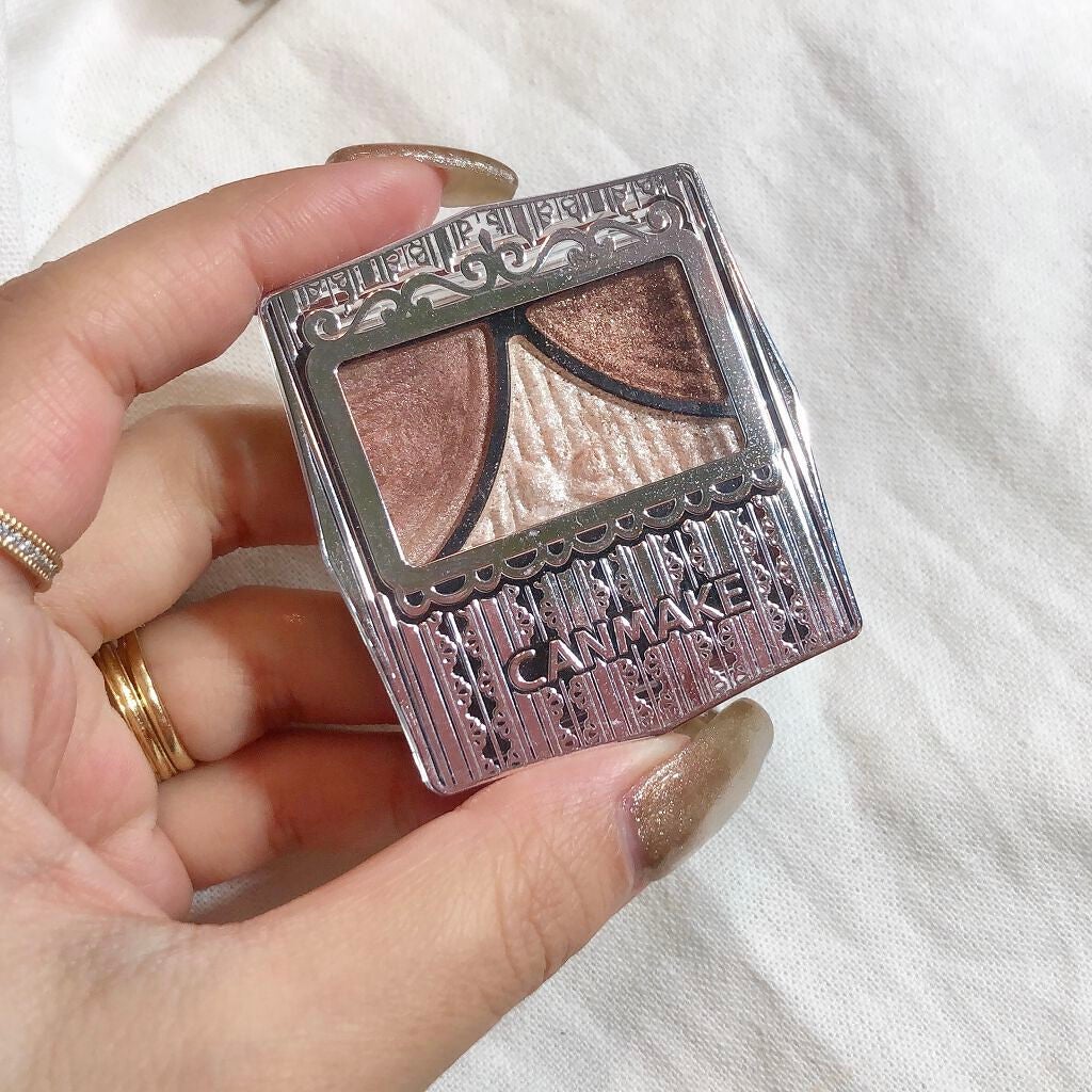 ジューシーピュアアイズ/キャンメイク/アイシャドウパレットを使ったクチコミ(7枚目)