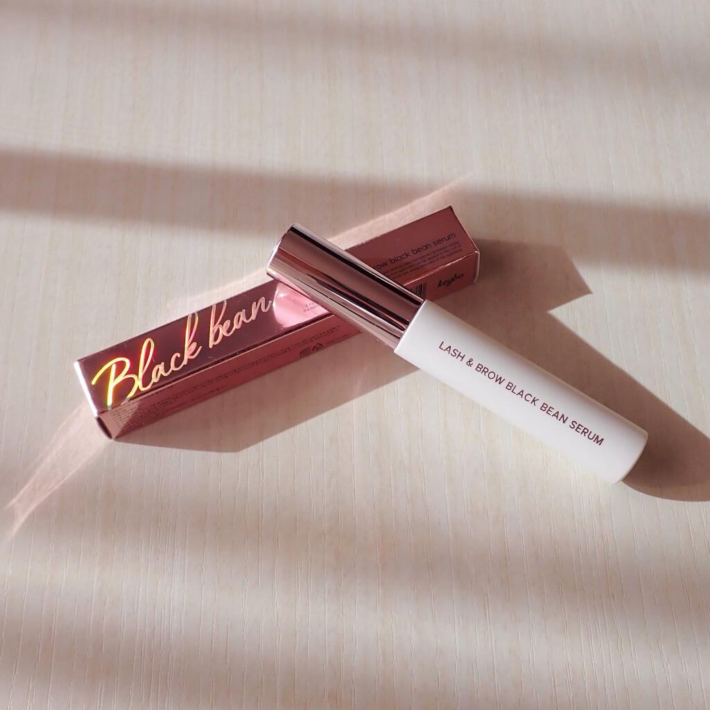 ラッシュ&ブラウン ブラックビーンセラム/keybo/まつげ美容液を使ったクチコミ(3枚目)