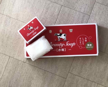 赤箱 (しっとり)/カウブランド/洗顔石鹸を使ったクチコミ(1枚目)