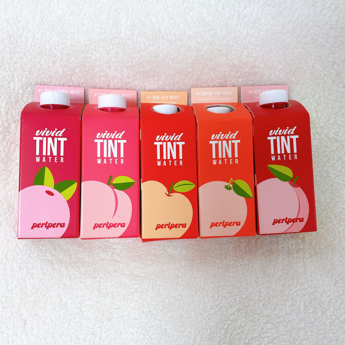 カラーフィットティント ウォータージェル/PERIPERA/口紅を使ったクチコミ（1枚目）