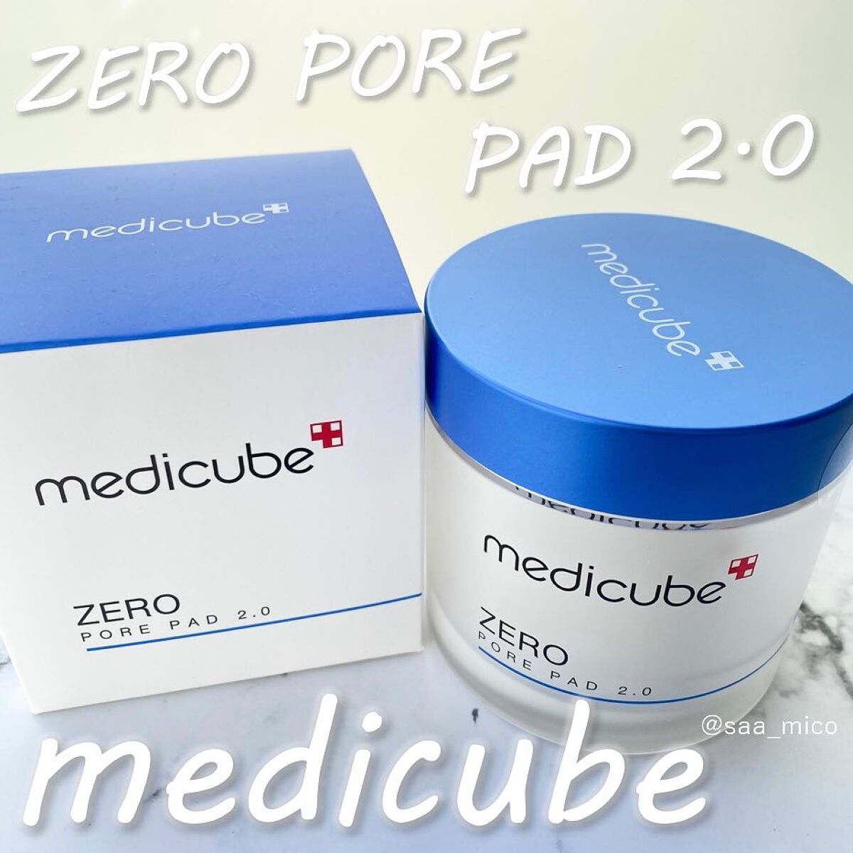ゼロ毛穴パッド 2.0/MEDICUBE/トナーパッドを使ったクチコミ(1枚目)