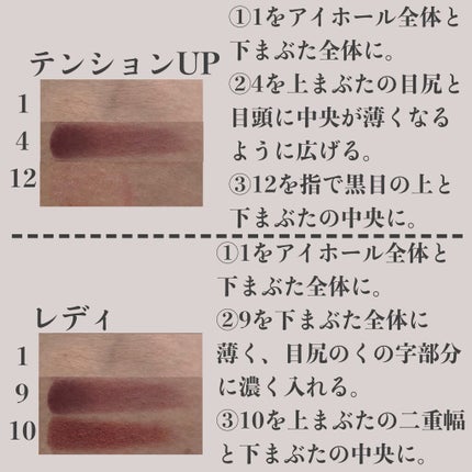 大英博物館 エジプトシリーズ アイシャドウパレット/ZEESEA/アイシャドウパレットを使ったクチコミ(5枚目)