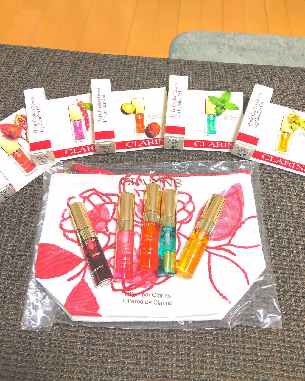 コンフォート リップオイル /CLARINS/リップグロスを使ったクチコミ(2枚目)