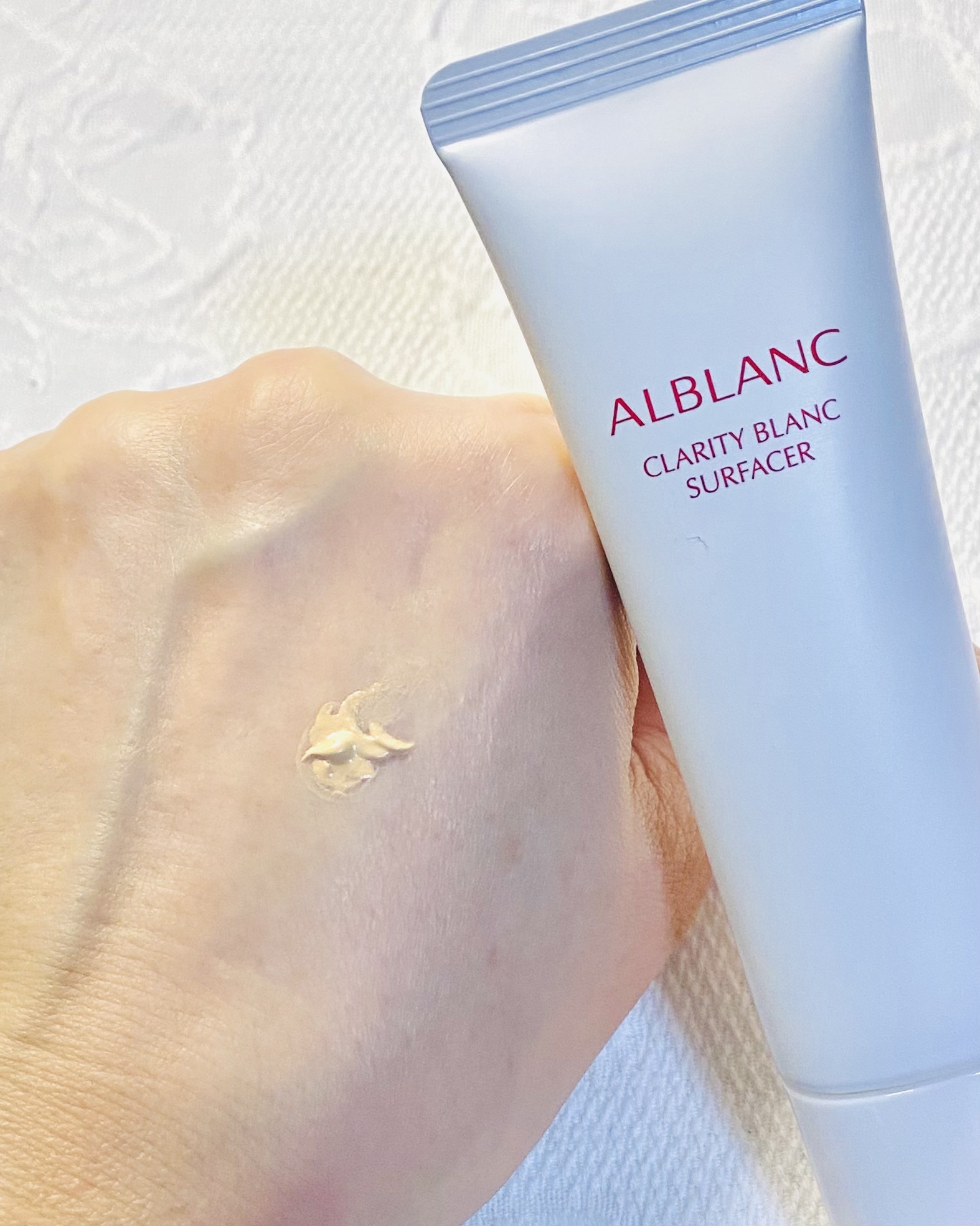 クラリティブラン サーフェイサー/ALBLANC/化粧下地を使ったクチコミ（3枚目）