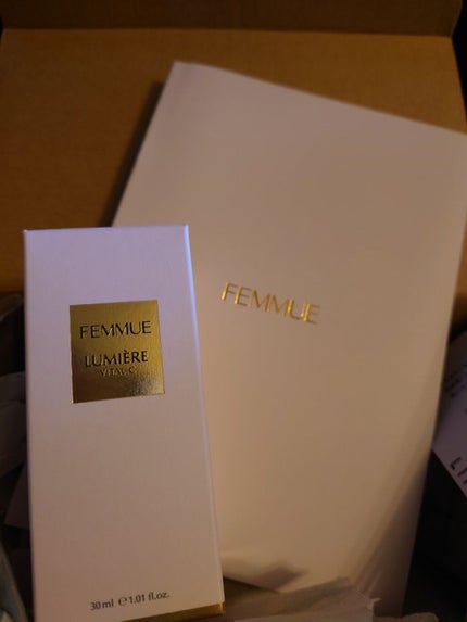 ルミエール ヴァイタルC/FEMMUE/ブースター・導入液を使ったクチコミ(3枚目)