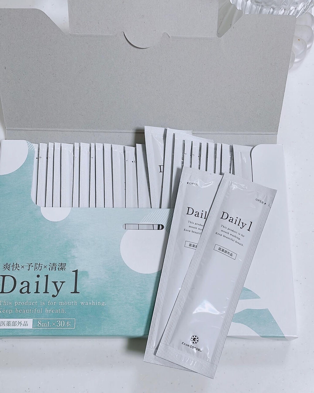 Daily1/フロムココロ/マウスウォッシュ・スプレーを使ったクチコミ（2枚目）