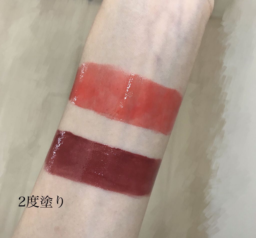 アピュー ウォーターライト ティント/A’pieu/リップティントを使ったクチコミ（3枚目）