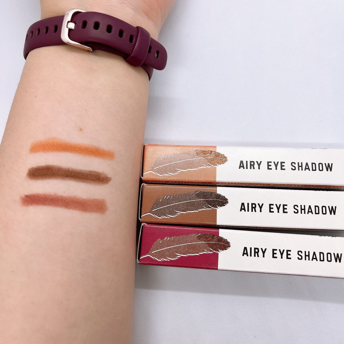 ジョイココ エアリーアイシャドウ/Joy.coco(ジョイココ)/単色アイシャドウを使ったクチコミ(3枚目)