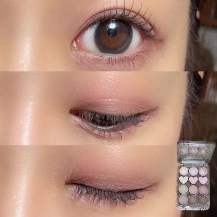 目元チュートリアルアイパレット/Colorgram/アイシャドウパレットを使ったクチコミ(7枚目)