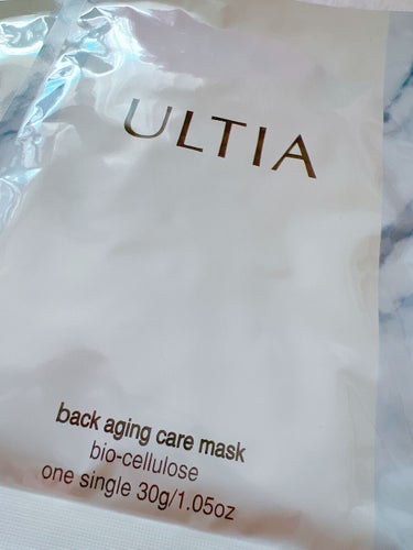 back aging care mask/ULTIA/シートマスク・パックを使ったクチコミ（2枚目）